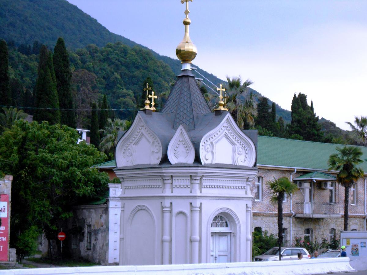 Гостиница Лебедь New Athos Exterior foto